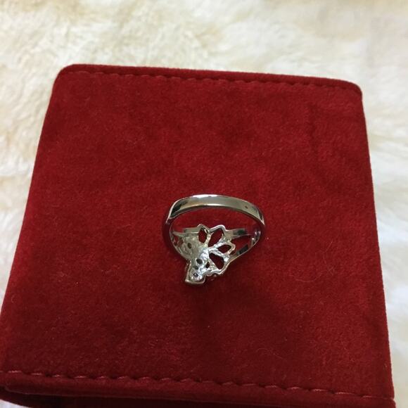 Sterling Silver Flower Ring - Picture 2 of 4